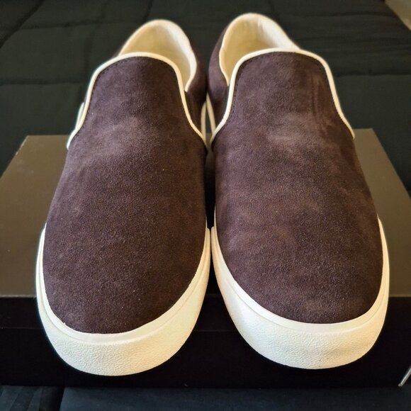 Hours Is Yours 'B1 Herman Slip-On' skate shoes NWT, cocoa/cream, sz 12 - Picture 1 of 8